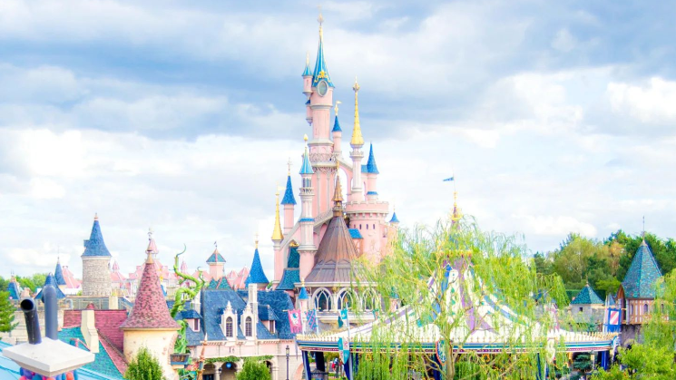 Sleeping Beauty Castle and Fantasyland